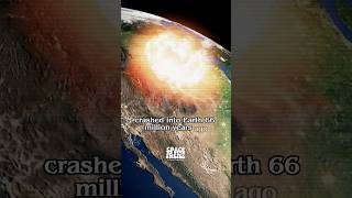 Chicxulub Crater This Asteroid Wiped Out The Dinosaurs 😱 science space nature [upl. by Annahsohs]