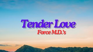 Force MDs  Tender Love Lyrics [upl. by Anor730]