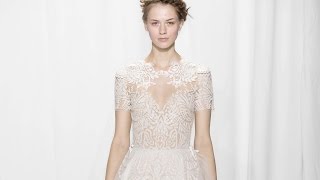 Reem Acra  Fall Winter 2017 Bridal Collection Full Fashion Show  Exclusive [upl. by Kyle]