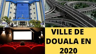 Ville de Douala 2020 Douala Grand Mall Stade Japoma Cinéma  Restaurant Centre Ville [upl. by Eicirtap]