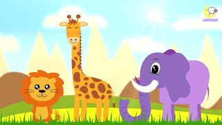 Safari Song kidssong animals kidsvideo lambtales nurseryrhymes [upl. by Etnaed433]