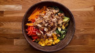 Chicken Teriyaki Salad So Good Youll Actually Eat It • Tasty [upl. by Nihcas]