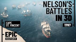 Nelsons Battles in 3D Cape St Vincent [upl. by Hamlet]