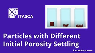 Particles with Different Initial Porosity Settling [upl. by Ahsaz]