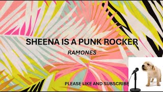 SHEENA IS A PUNK ROCKER​ BY RAMONES​ LYRICS [upl. by Eba740]