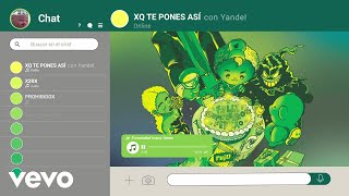 Feid Yandel  XQ Te Pones Así Lyric Video [upl. by Hollander]