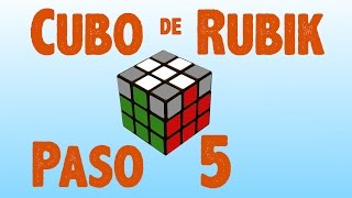 Resolver cubo de Rubik Paso 5 [upl. by Anirbed131]