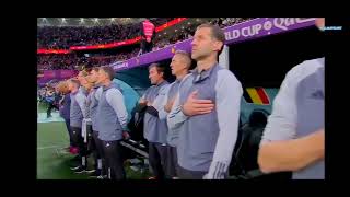 Belgium National Anthem vs Canada  FIFA World Cup Qatar 2022 [upl. by Parthenia]