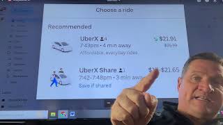 With Uber X share both the Driver and Rider get played Not worth it Uber is shafting you [upl. by Ahsetan]