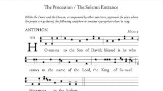 Antiphon  Hosanna English [upl. by Dearr]