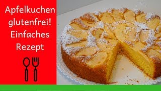 Apfelkuchen Glutenfrei 🍎 🌞 [upl. by Bithia598]