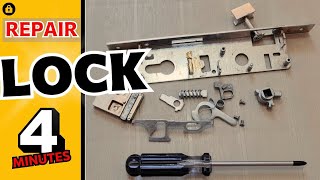 repair and mortise lock just in 4 minutes install door lock [upl. by Romeon]