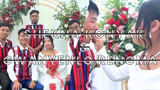 Shekna Konyak amp Gwanyenlo Rengma marriage matrimony at 3mile Dimapur Nagaland teshirengma wedding [upl. by Airrat]