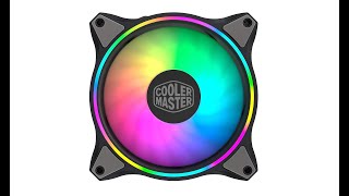 My Cooler Master Masterfan MF140 Halo 140mm ARGB Computer Fan Review [upl. by Colan]