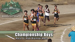 2022 XC  Clovis 6 Boys Championship Full Race [upl. by Resaec154]