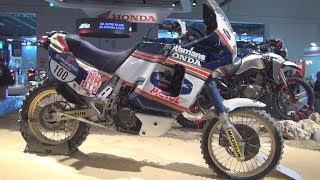 Honda NXR750 Africa Twin Dakar 1989 Exterior and Interior [upl. by Melisenda]