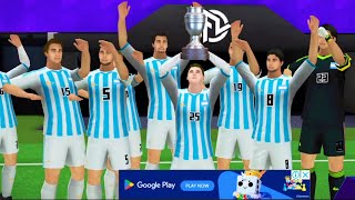 Argentina football match shortfeed Messifootballfootballplayers [upl. by Irtimid737]