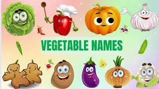 Vegetables Names for kids [upl. by Yzus867]