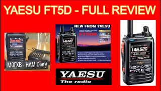 Yaesu FT5D  Full Review [upl. by Verlee]