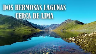 Visité dos hermosas lagunas cerca de Lima Yuracmayo y Cutay en auto camping Huarochirí [upl. by Evadne]