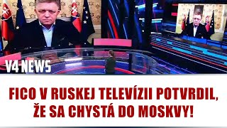 FICO V RUSKEJ TELEVÍZII POTVRDIL ŽE SA CHYSTÁ DO MOSKVY [upl. by Rani426]