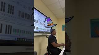 The sorting hat said we’re doing minor 5 finger patterns today pianoclass [upl. by Al255]