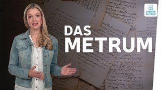 So bestimmst Du das Metrum im Gedicht I musstewissen Deutsch [upl. by Cory]