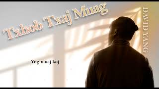 Txhob Txaj Muag  David Yang Official Lyrics Video 2024 [upl. by Kauffman]