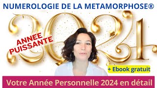 Numérologie 2024  votre année personnelle en détail en année universelle 8  préparezvous [upl. by Ji]