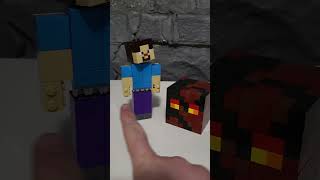 What Dave Built  Minecraft Magma Cube BigFig scale lego [upl. by Nyltiac]