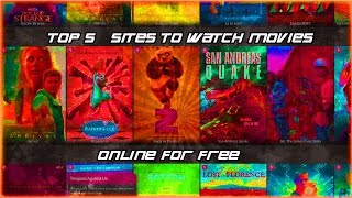 BEST Sites to Watch Movies Online for Free UPDATED SITES [upl. by Anastasio]