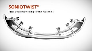 Fasten sensors to thinwall technology bumpers with torsional welding technology [upl. by Hsinam859]