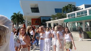 sorority bid day at the university of miami [upl. by Negiam]