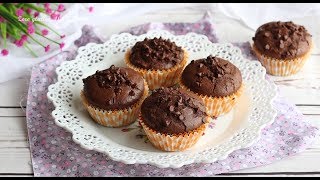 Muffin al cioccolato morbidissimi e senza glutine [upl. by Nadroj]