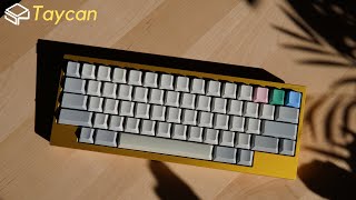 Taycan by DN dnworksco Keyboard Typing Sound Test  HHKB Topre [upl. by Pesvoh]