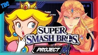 Princess Peach vs Princess Zelda Super Smash Bros Brawl Project M 30 [upl. by Anileuqcaj]