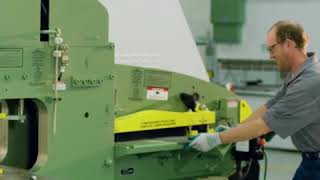 Piranha Ironworker Machine The Cutting Edge [upl. by Selima]