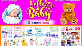 Hello Baby kids storeBeside spot cafeSri ramulapetaproddatur 516360 [upl. by Donna152]