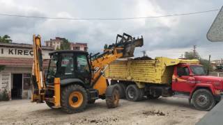 Jcb 3cx TEN MUHTEŞEM ÇALIŞMA HIZ ÇAMUR TEHLİKE DOGGE 950 [upl. by Seiter602]