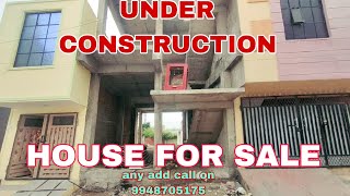 HYDERABAD UNDER CONSTRUCTION HOUSE FOR SALE IN MILLATH NAGAR BANDLAGUDA HYDERABAD [upl. by Namlaz]