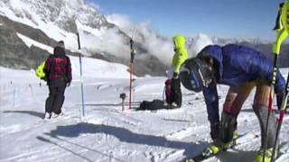 Womens Canadian Alpine Ski Team  Saas Fee camp  sept 2012 [upl. by Namyw704]