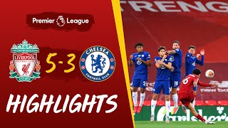 Highlights Liverpool 53 Chelsea  Eightgoal thriller before the trophy lift [upl. by Swee]