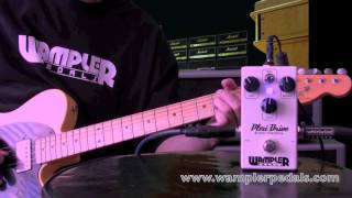 WAMPLER PEDALS  PLEXI DRIVE DEMO [upl. by Maxantia]