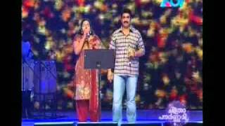 Chitrapournami Unni Menon Rajalakshmi sings Thoo ven thooval [upl. by Ysirhc]