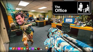 Beating THE OFFICE Zombies Map Black Ops 3 [upl. by Bev]