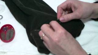 come accorciare lorlo ad un pantalone  tutorial [upl. by Billen817]