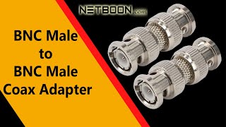 BNC Male to BNC Male Coaxial Cable Adapter Connector – Quick Overview amp Setup Guide [upl. by Aihsile459]