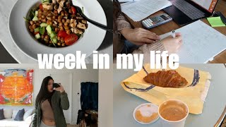 WEEK IN MY LIFE typical week as a nyc college student ranting cooking and fall things [upl. by Weslee]