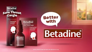 Betadine Sore Throat Gargle For sore throats am – 2024 6Sec [upl. by Joella]