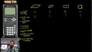 vlakke meetkunde  eigenschappen ruit trapezium rechthoek vierkant [upl. by Crocker553]